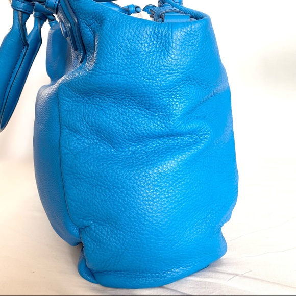 Authentic Marc By Mark Jacobs Blue Leather Bag - Picture 5 of 12